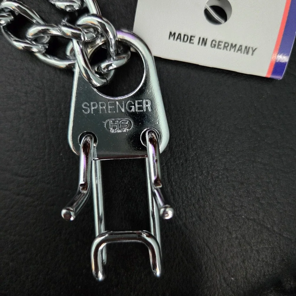 Sprenger Ultra-Plus Prong Dog Collar 22in Chrome Plated Steel 3mm Germany Made
